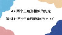 浙教版（2024）九年级上册4.4 两个三角形相似的判定集体备课ppt课件