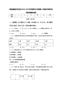 陕西省西安市名校2024-2025学年数学九年级第一学期开学教学质量检测模拟试题【含答案】