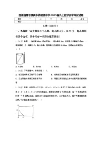 四川省旺苍县两乡镇初级中学2025届九上数学开学考试试题【含答案】