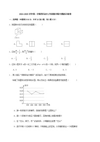 2024-2025学年 青岛市九年级上册数学期中模拟训练卷