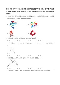 广东省东莞市松山湖实验学校2023-2024学年八年级上学期期中数学试卷