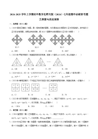 2024-2025学年上学期初中数学北师大版（2024）七年级期中必刷常考题之探索与表达规律