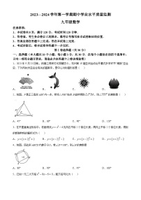 山西省阳泉市矿区多校2024-2025学年九年级上学期期中测试数学试卷