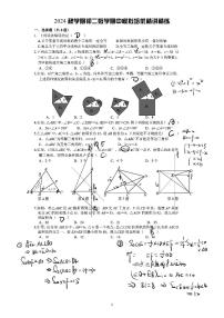 江苏省苏州市2024-2025学年上学期八年级上学期期中数学培优精练