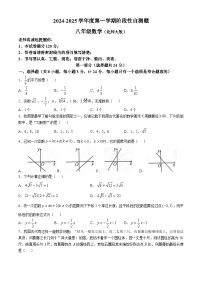 陕西省咸阳市兴平市2024-2025学年八年级上学期11月期中数学试题