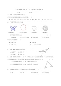 2024北京理工大附中初二上学期期中数学试卷