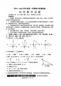 山东省淄博市临淄区2024-2025学年九年级上学期11月期中考试数学试卷