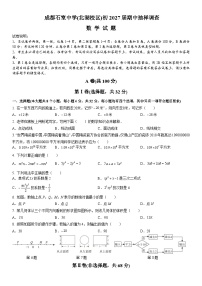 四川省成都石室中学2024-2025学年上学期七年级期期中考试数学试卷