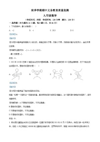 九年级上学期期中数学试题