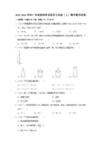 2023-2024学年广东省深圳市龙岗区七年级（上）期中数学试卷