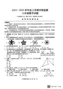 湖北省荆州市2024-2025学年八年级上学期11月期中数学试题