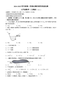 河北省廊坊市霸州市2024-2025学年七年级上学期11月期中数学试题