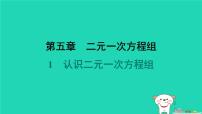 数学八年级上册第五章 二元一次方程组1 认识二元一次方程组示范课课件ppt