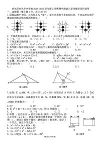 2024年哈尔滨市虹桥中学八年级(上)期中考试数学试题及答案