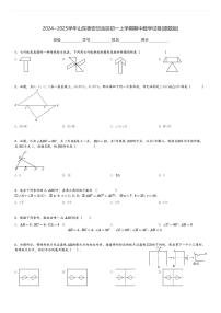 2024～2025学年山东泰安岱岳区初一上学期期中数学试卷[原题+解析版]