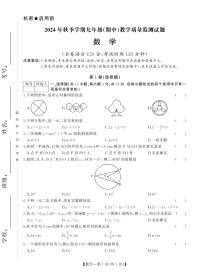 广西壮族自治区柳州市柳城县东泉中学，太平中学，文昌中学等2024-2025学年八年级上学期11月期中数学试题