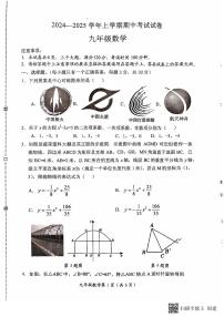 河南省新乡市长垣市2024-2025学年上学期期中考试九年级数学试卷
