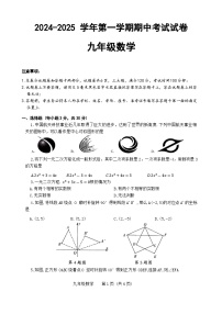 河南省濮阳市2024-2025学年九年级上学期11月期中考试数学试题