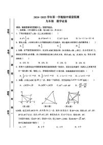 江西省萍乡市2024-2025学年九年级上学期11月期中考试数学试题