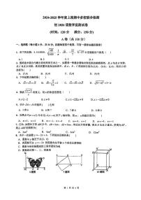 四川省成都市石室天府中学多校联考2024-2025学年八年级上学期11月期中数学试题