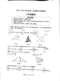 江苏省宿迁市宿城区新区教学共同体2024-2025学年八年级上学期11月期中考试数学试题