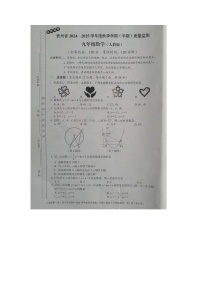 贵州省部分校2024-2025学年九年级上学期期中联考数学试题