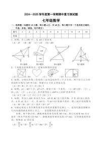 山东省淄博市高青县2024～2025学年七年级上学期期中考试数学试题（含答案）