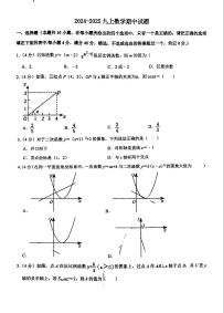 山东省淄博市淄川区育才中学2024-2025学年九年级上学期期中考试数学试题