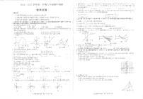 安徽省蚌埠市高新区2024-2025学年八年级上学期期中考试数学试卷