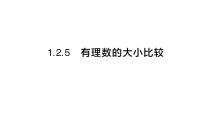 初中数学人教版（2024）七年级上册（2024）1.2 有理数作业ppt课件