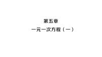 初中数学人教版（2024）七年级上册（2024）5.1 方程教学演示ppt课件