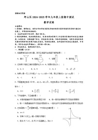 广东省深圳市坪山区2024-2025学年九年级上学期11月期中考试数学试题