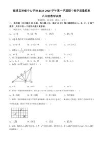 安徽省淮北市濉溪县孙疃中心学校2024～2025学年八年级(上)期中数学试卷(含答案)