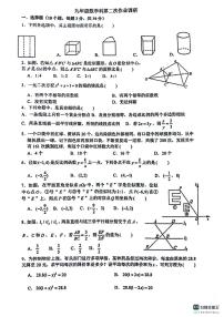 广东省+佛山市南海区桂城街道平洲第二初级中学2024-2025学年九年级上学期11月月考数学试题