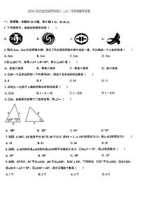 湖北省武汉市经开外国语学校2024-2025学年上学期八年级10月月考数学试卷
