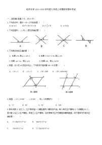 黑龙江省哈尔滨市虹桥初级中学校2024-2025学年七年级上学期期中数学试题