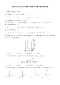 广东省深圳市宝安区沙井中学2024～2025学年八年级(上)期中数学试卷(含答案)