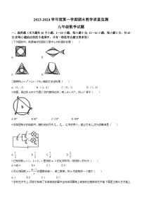 2023-2024学年河北省沧州市献县九年级（上）期末数学试卷