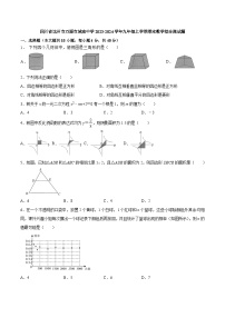 四川省达州市万源市城南中学2023-—2024学年九年级上学期期末数学综合测试题