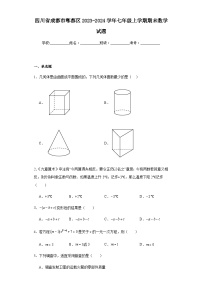 四川省成都市郫都区2023-2024学年七年级上学期期末数学试题(含答案)