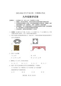 2023-2024学年河北省承德市平泉市九年级（上）期末数学试卷