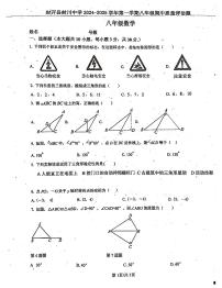 广东省肇庆市封开县封川中学2024-2025学年八年级上学期11月期中考试数学试题