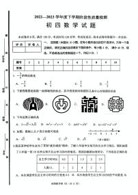 2023年山东淄博市临淄区等3地中考二模数学试题+答案