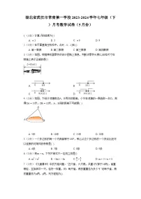 湖北省武汉市常青第一学校2023-2024学年七年级（下）月考数学试卷（5月份）