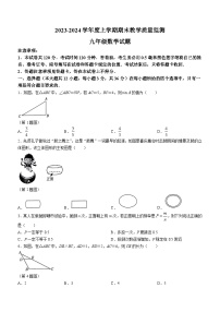 2023-2024学年山东省临沂市沂南县九年级（上）期末数学试卷