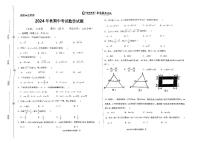 四川省遂宁市射洪市射洪绿然学校2024-2025学年九年级上学期数学期中试卷