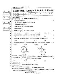 2025吉林名校调研系列卷九年级上学期第三次月考数学试卷+答案