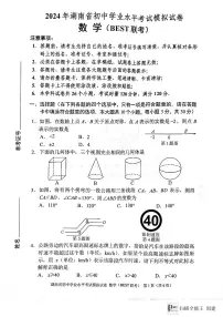 2024湖南省中考数学联考卷（含答案）