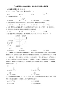 2024年广东省深圳市_南山外语中学、南山外语第二中学九年级数学中考一模试卷