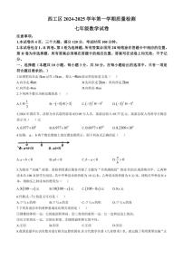 河南省洛阳市西工区2024～2025学年七年级(上)期中数学试卷(含答案)